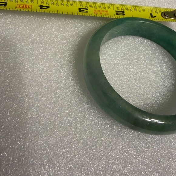 Jade Bangle Bracelet - Picture 3 of 4